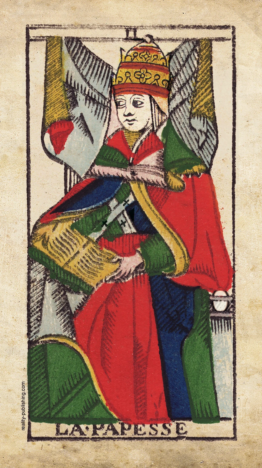 La Papesse, carte entière